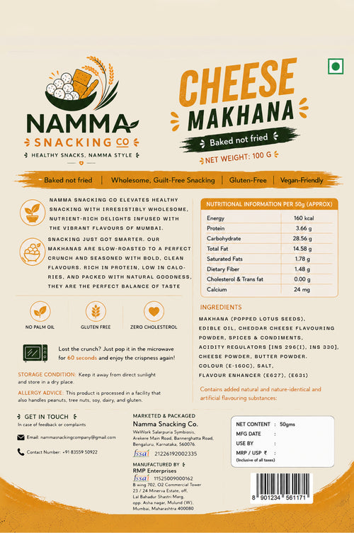 Cheese Roasted Makhana