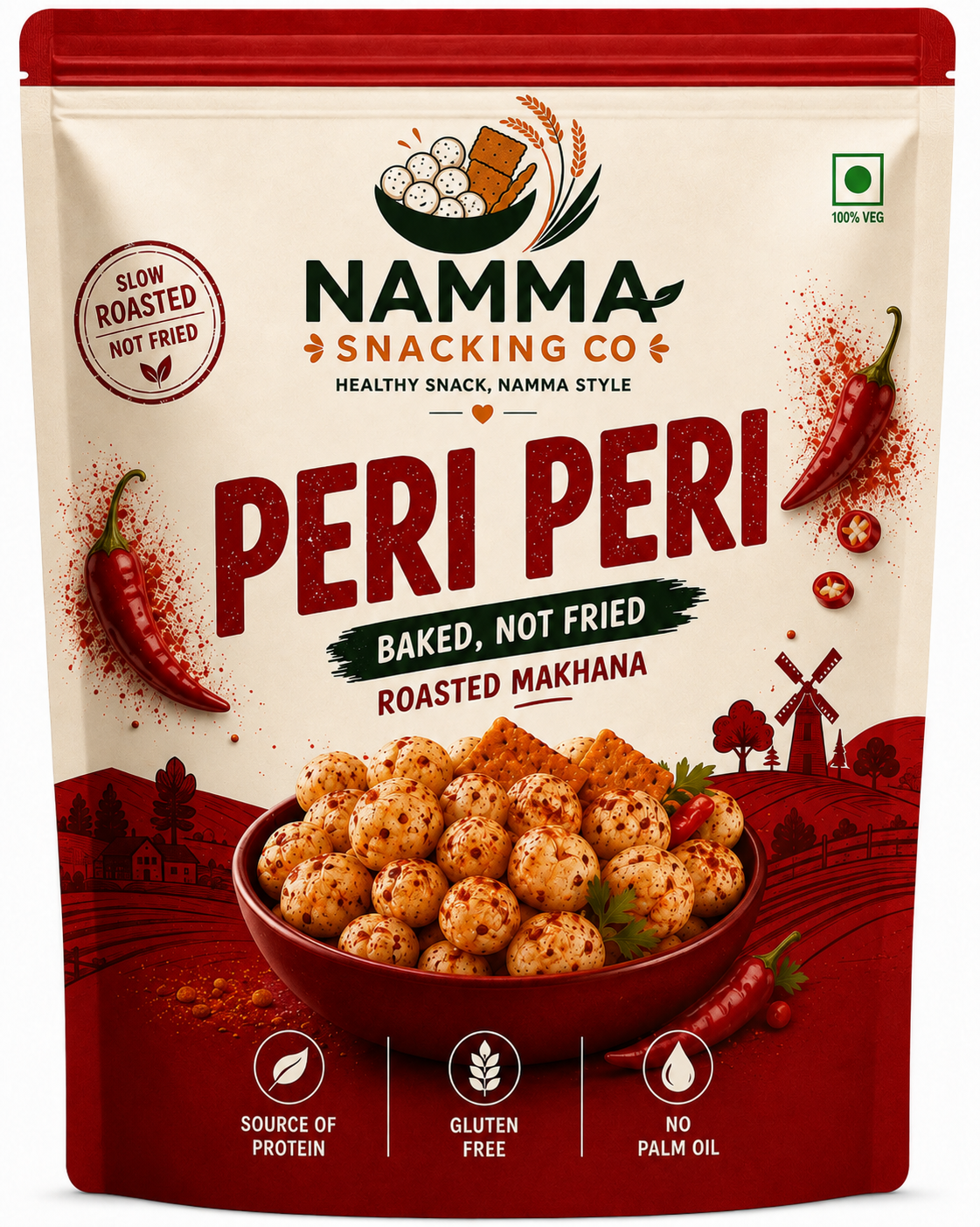 Peri-Peri Roasted Makhana