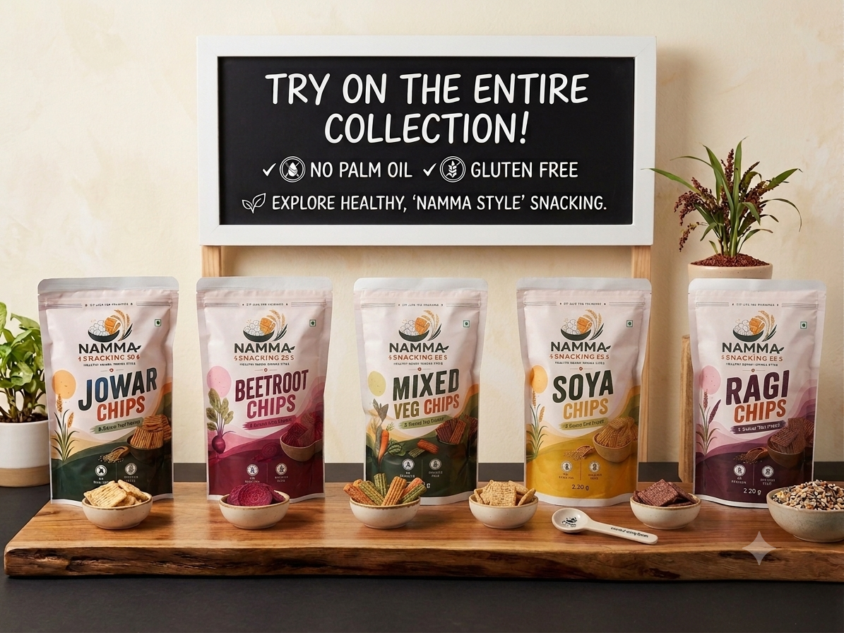 Namma Snacking Co. complete snack collection